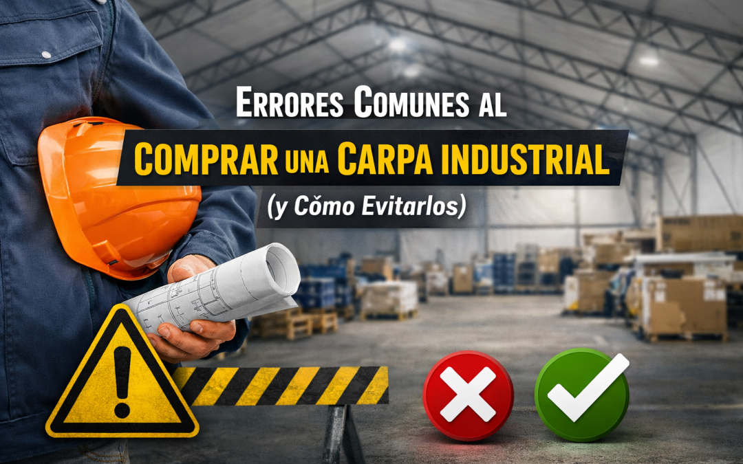 Errores comunes al comprar una carpa industria